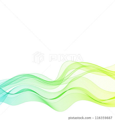 Abstract color wave. Design element. eps 10 Abstract color wave. Design element. eps 10 116359887