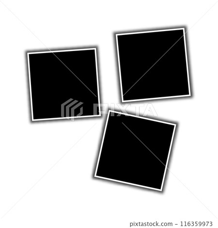 Vector frame for photos, pictures, photo collage. Eps 10 116359973