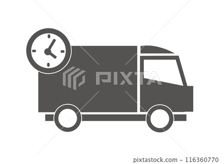 fast delivery truck icon vector fast delivery truck icon vector 116360770