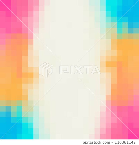Pixel art background. illustration. Abstract pink square pixel pattern. Mosaic background. eps 10 116361142