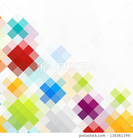 popular abstract colorful square tiles light background vector. eps 10 116361149