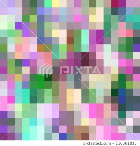 Colorful squares. Abstract colorful background of squares. Mosaic. Geometric pattern. eps 10 116361833