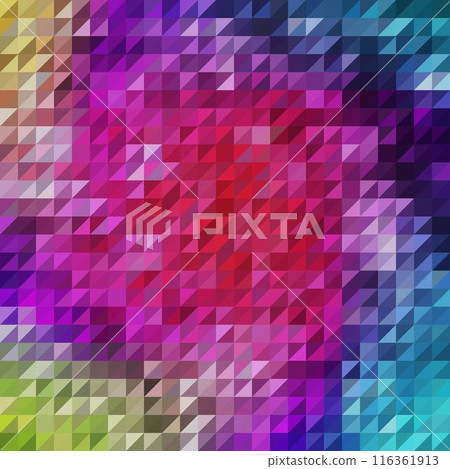 vector triangular background. Abstract illustration. eps 10 116361913