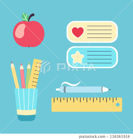 Back to school. School supplies. 116361916