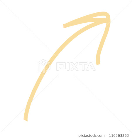 Yellow Marker Arrow illustration Hand Drawn Arrow Graffiti Arrow Doodle Arrow Paint Arrow 116363263