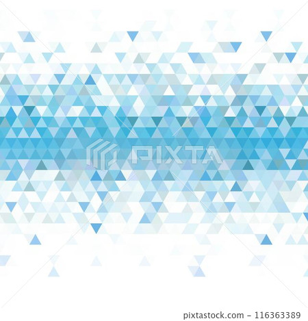 abstract blue triangles background. presentation template. cover brochures, flyers. geometric design. polygonal style. eps 10 116363389