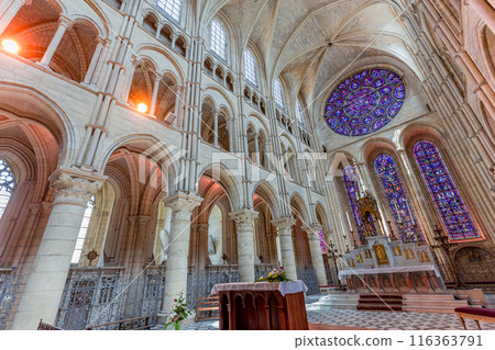 Cathedral of Our Lady , Laon, France 116363791