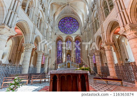 Cathedral of Our Lady , Laon, France 116363874