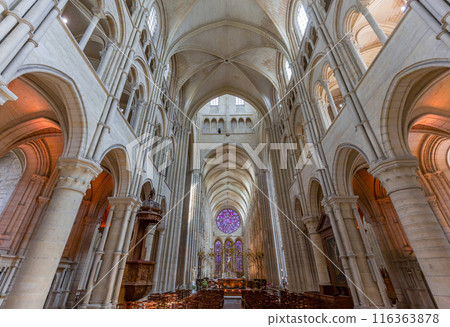 Cathedral of Our Lady , Laon, France 116363878