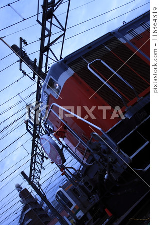DD51 diesel locomotive (No. 842) at Gunma Vehicle Center nearing retirement @ Photo session_Photo taken on June 9, 2024 116364319