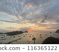 Indonesia labuan bajo sunset from the heights 116365122