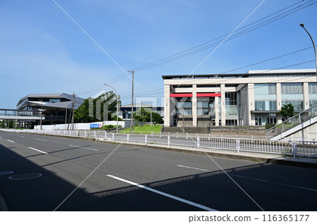 Port Messe Nagoya (Nagoya International Exhibition Center) and Mexico Boulevard 116365177