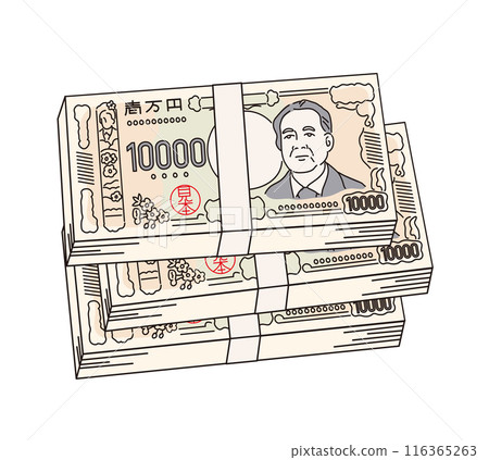 2024年新鈔大額插畫 2024年新鈔大額插畫 116365263