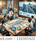 Road planning using the latest technology 116365422