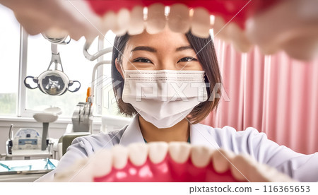 CG素材 牙醫形像素材 116365653