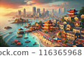 Beautiful Scenery of Asia Seaside Scenery 116365968