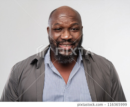 Studio Portrait of Handsome Senior Man 116365999
