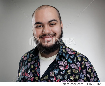 Studio Portrait of Handsome Senior Man 116366025