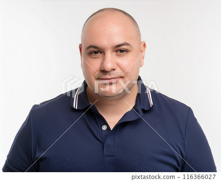 Studio Portrait of Handsome Senior Man 116366027