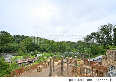 多摩動物公園 從展望台看到的園內風景 116366910