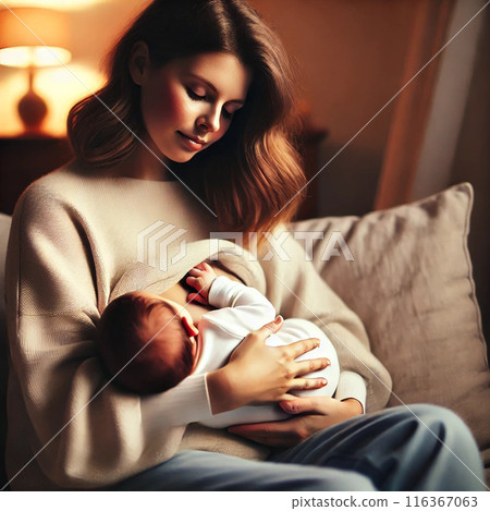Breast milk, mother, baby 116367063