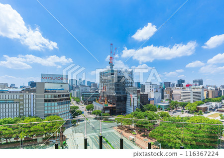 從中日大廈7樓屋頂廣場眺望（愛知縣名古屋市） 116367224