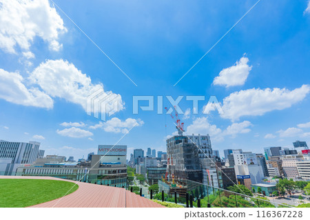 從中日大廈7樓屋頂廣場眺望（愛知縣名古屋市） 116367228