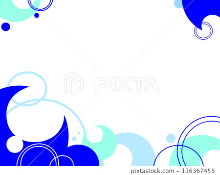 Blue circle background Blue circle background 116367458