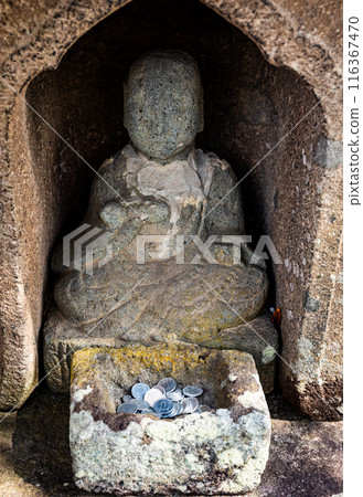 目的地放置小地藏像的風景 目的地放置小地藏像的風景 116367470