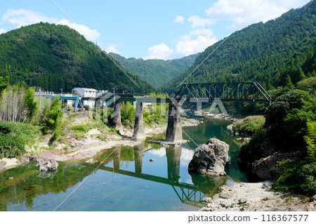 岐阜縣加茂郡白河町_美濃白河道之驛5附近的風景_2023年9月 116367577