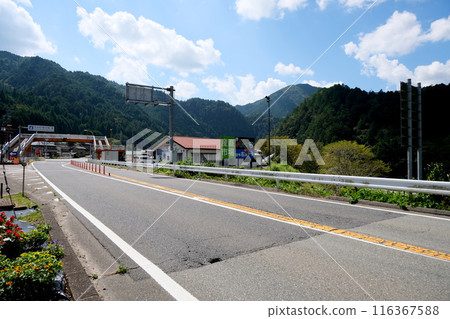 岐阜縣加茂郡白河町_道之驛美濃白河西側風景1_2023年9月 116367588