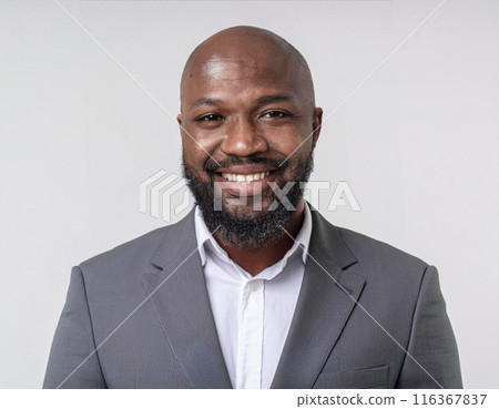 Studio Portrait of Handsome Senior Man 116367837