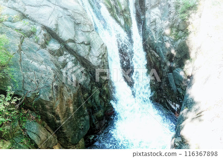 美麗的瀑布 116367898