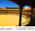 Bullring in midsummer 116367959