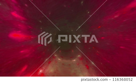 Travel through a wormhole through time and space filled with millions of stars. Wormhole space deformation. 3d illustration Travel through a wormhole through time and space filled with millions of stars. Wormhole space deformation. 3d illustration 116368052