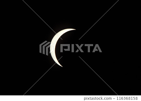 2024年4月8日美國德州日全食期間拍攝的照片 116368158