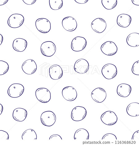 Seamless pattern of blueberries berries cartoon doodle. Summer background with berries wallpaper. Seamless pattern of blueberries berries cartoon doodle. Summer background with berries wallpaper. 116368620