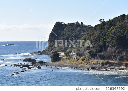 The coast of Shimogamocho, Minamiizu Town 116368692