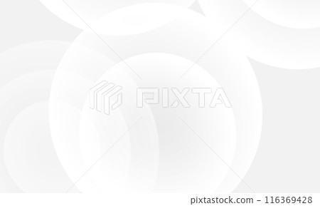 White abstract modern geometric background with circles. White abstract modern geometric background with circles. 116369428