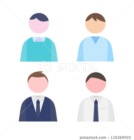 Men's illustration set 116369503