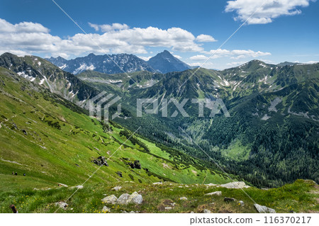 Silent valley, High Tatras mountain, Slovakia 116370217