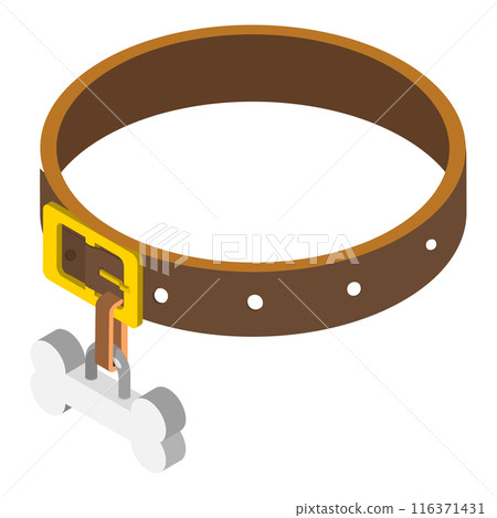 3D Isometric Flat Illustration of Pet Care. Item 2 3D Isometric Flat Illustration of Pet Care. Item 2 116371431