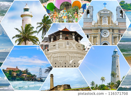 Architectural sights of Sri Lanka 116371708