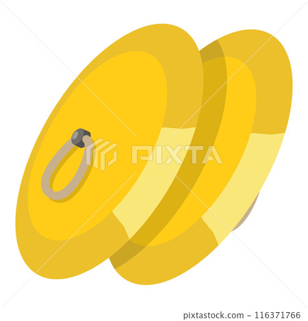 3D Isometric Flat Set of Korean Music Instruments. Item 3 3D Isometric Flat Set of Korean Music Instruments. Item 3 116371766