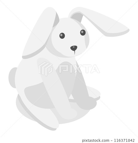 3D Isometric Flat Set of Zoo Animals. Item 12 3D Isometric Flat Set of Zoo Animals. Item 12 116371842