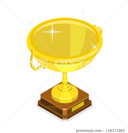 3D Isometric Flat  Set of F1 Items. Item 8 116371865