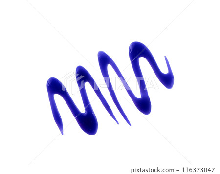 Whitening purple toothpaste swatch isolated on white background. Texture of purple tooth gel for whitening teeth. Whitening purple toothpaste swatch isolated on white background. Texture of purple tooth gel for whitening teeth. 116373047