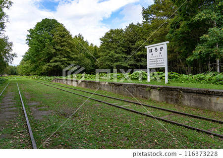 北海道/北海道憂鬱的當地廢棄火車站 夏日幌岡車站（前國鐵/志幌線前幌岡車站遺址） 116373228