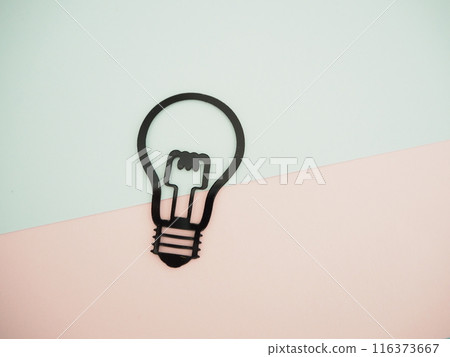 時尚燈泡上的複製空間 116373667