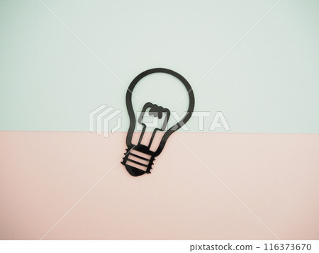 時尚燈泡上的複製空間 116373670